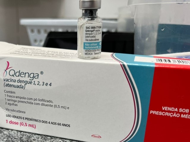 Sesau alerta sobre fim do prazo para vacinação contra a dengue para pessoas de 4 a 59 anos