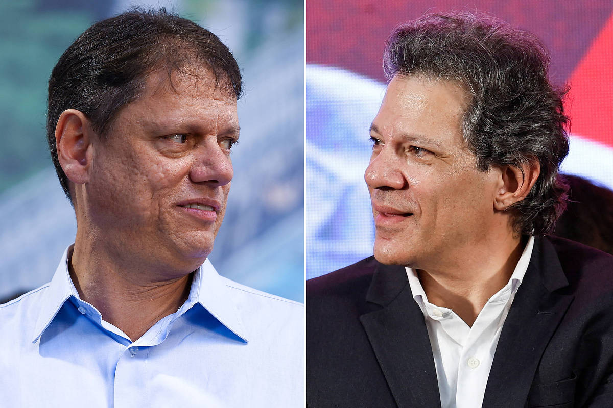 Haddad e Tarcísio voltam a se enfrentar em debate pelo governo de São Paulo quatro anos após disputa de 2022