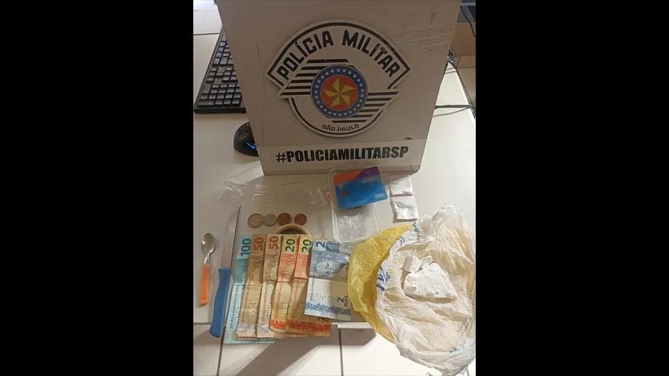 Vendedor de cocaína é preso em flagrante em Martinópolis após transação por PIX