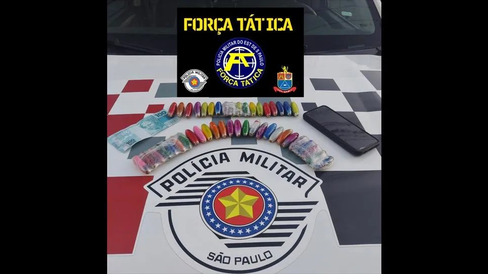Homem é preso com 78 porções de dry em ônibus interestadual em Tupi Paulista