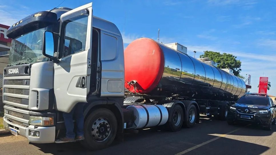 Caminhoneiro é preso em Dracena após simular roubo de carga de 34,2 toneladas