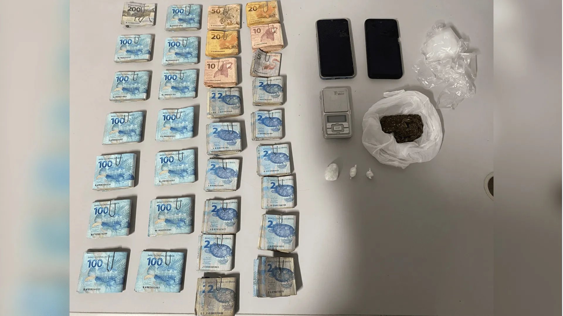 Procurado por homicídios é preso com drogas e quase R$ 40 mil em Presidente Prudente