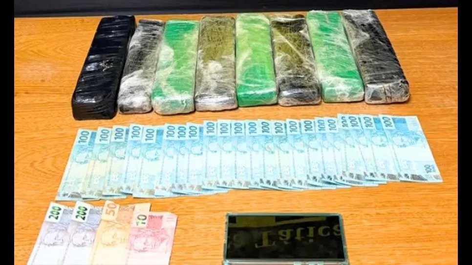 Homem é preso com mais de 5 kg de maconha após tentar fugir de abordagem em Martinópolis