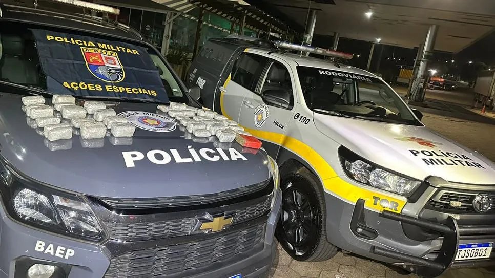 Motorista é preso com quase 10 kg de drogas em compartimentos ocultos de carro em Presidente Bernardes