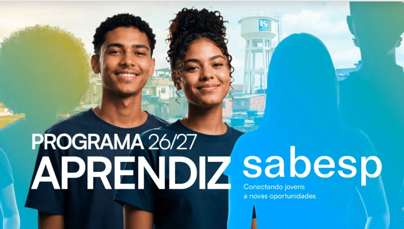Sabesp abre inscrições para Jovem Aprendiz com 260 vagas; Prudente oferece 16 em Química