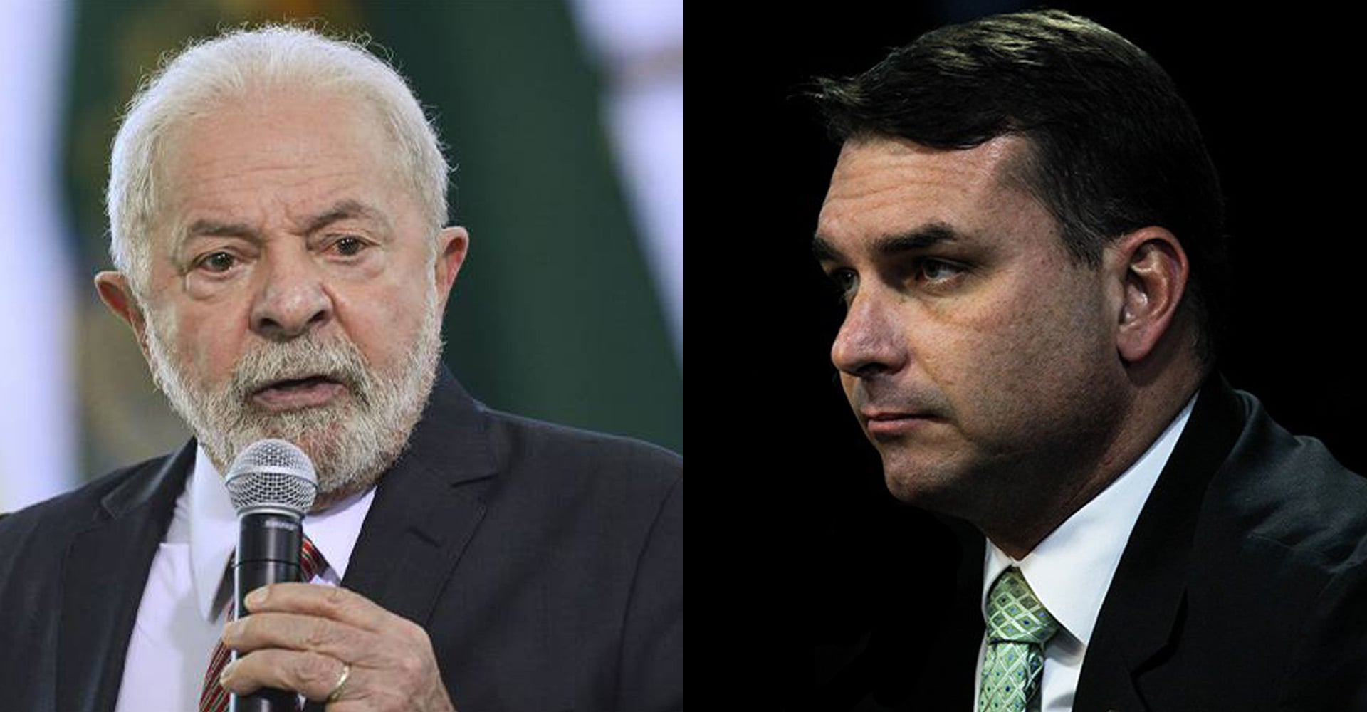 Lula e Flávio Bolsonaro trocam acusações na estreia do horário eleitoral