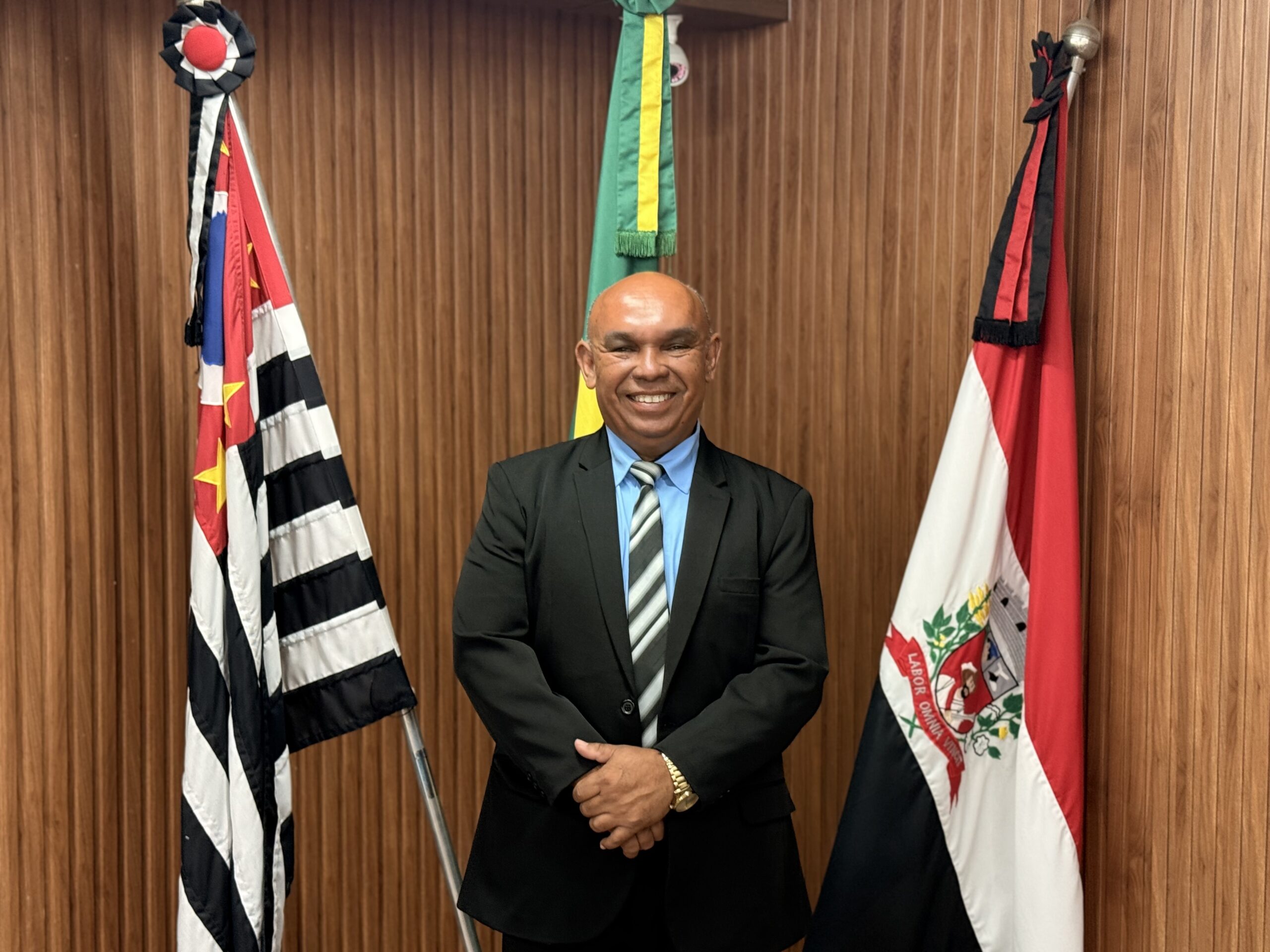 Paulo do Imperial toma posse como vereador na Câmara Municipal de Presidente Prudente nesta terça-feira (18)