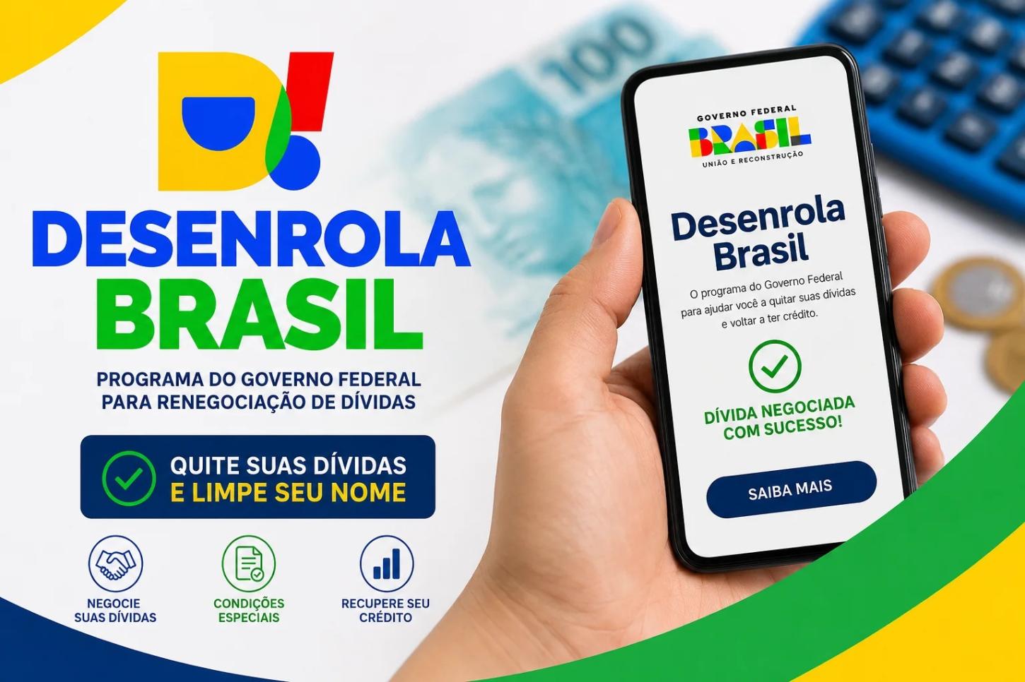 Novo Desenrola Brasil: prazo para renegociar dívidas termina na segunda-feira (31)