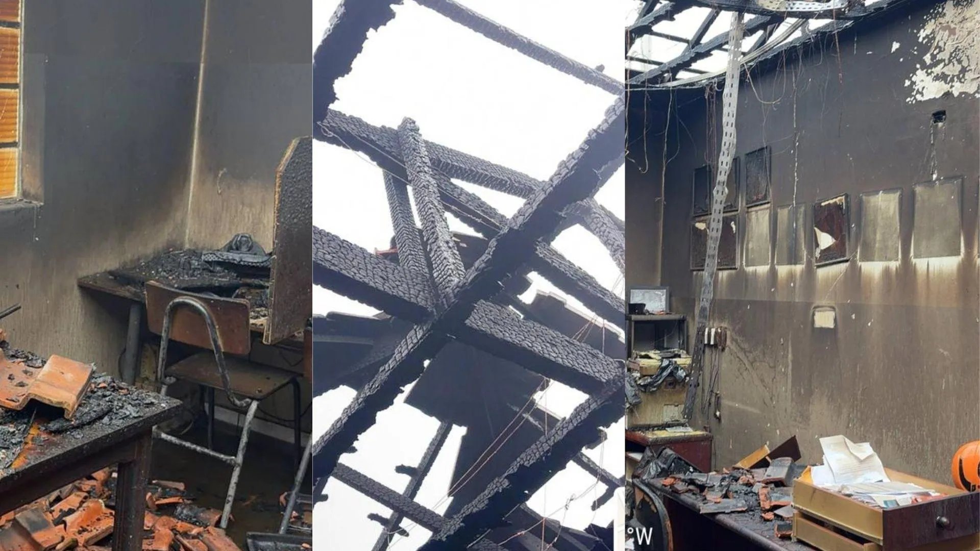 Incêndio em prédio da Apae de Martinópolis danifica salas e cozinha e interdita parte do imóvel