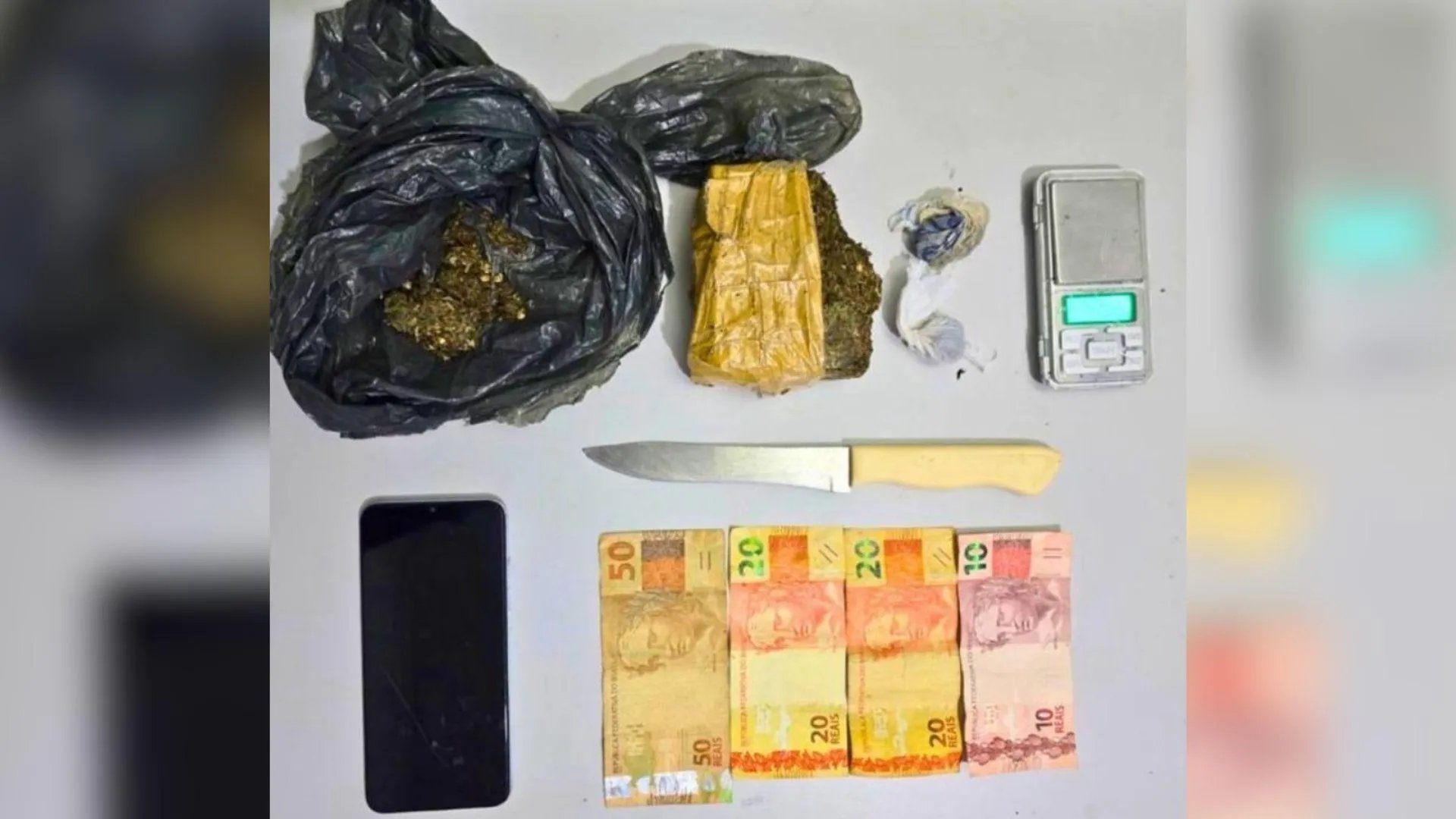 Homem é preso com maconha no bairro Novo Horizonte, em Santo Anastácio