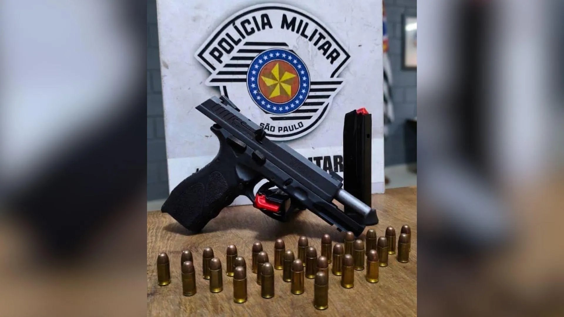 Homem é preso por violência doméstica e posse de arma na SP-284, em Rancharia