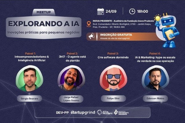 Inova recebe palestra sobre IA aplicada ao desenvolvimento de soluções para negócios