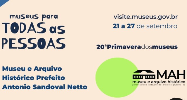 Museu integra programação da 20ª Primavera dos Museus com roda de conversa e intervenção