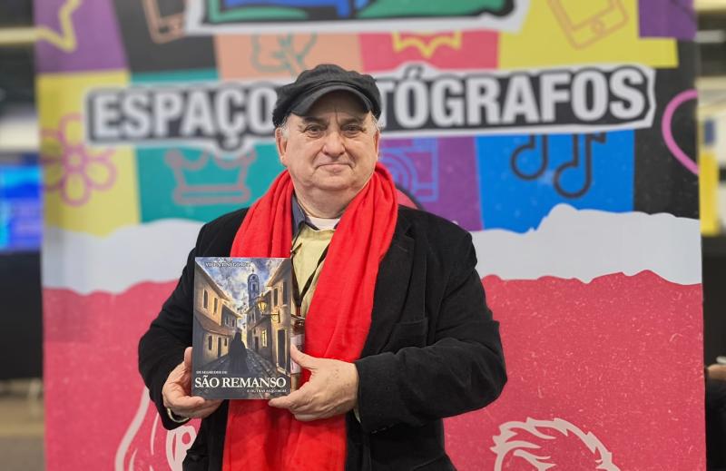 Vicentini Gomez lança “Os Segredos de São Remanso e Outras Alquimias” na 28ª Bienal Internacional do Livro de SP