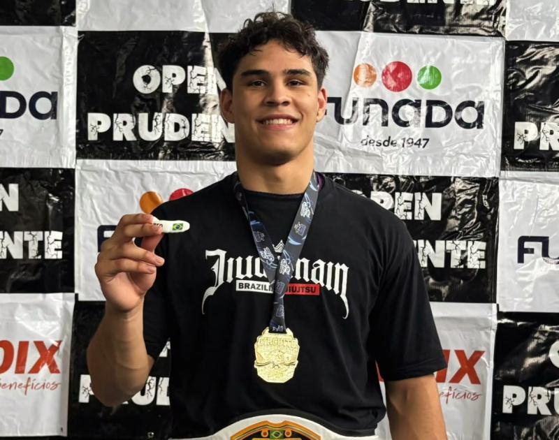 Brenno Alcará vence Open Prudente Nogi e mira Paulista e Sul-Americano de Jiu-Jitsu