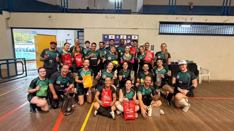 TCPP realiza 5º Torneio de Vôlei Misto com seis equipes e premiação por destaques