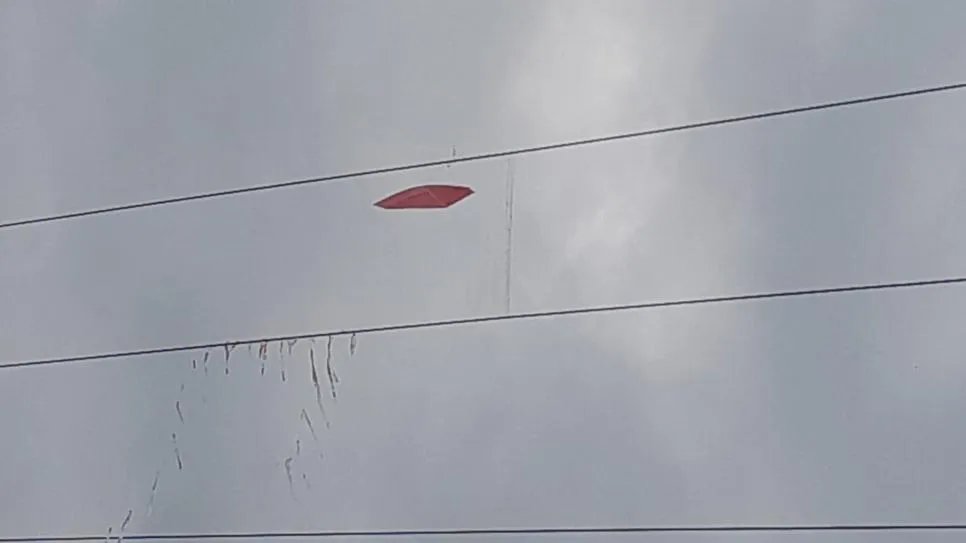 Pipa presa na rede elétrica deixa moradores da zona leste de Presidente Prudente sem energia