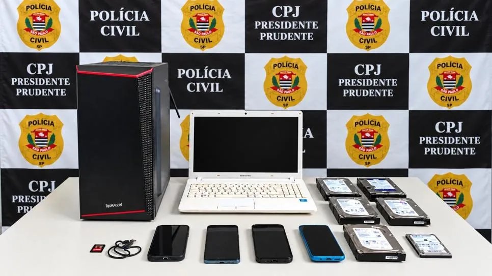 Operação Imago apreende celulares e computadores em Presidente Prudente na apuração de perfil falso