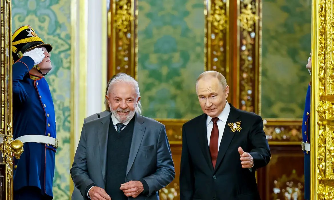 Putin saúda Lula no feriado de 7 de Setembro e defende ordem mundial multipolar