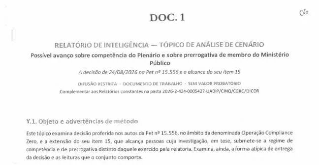 Relatórios da PF citados por Moraes contra Mendonça não têm data, assinatura nem valor probatório