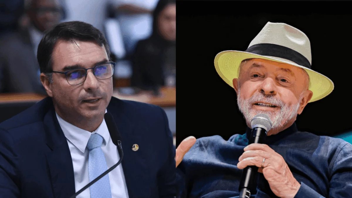 Flávio Bolsonaro protocola notícia-crime no STF contra Lula por suposto presente de Vorcaro