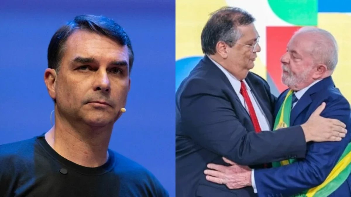Flávio Bolsonaro questiona ligação de Lula a Flávio Dino e fala em subordinação no STF
