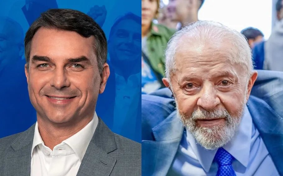 Pesquisa Vox Brasil aponta empate técnico entre Flávio Bolsonaro e Lula no segundo turno