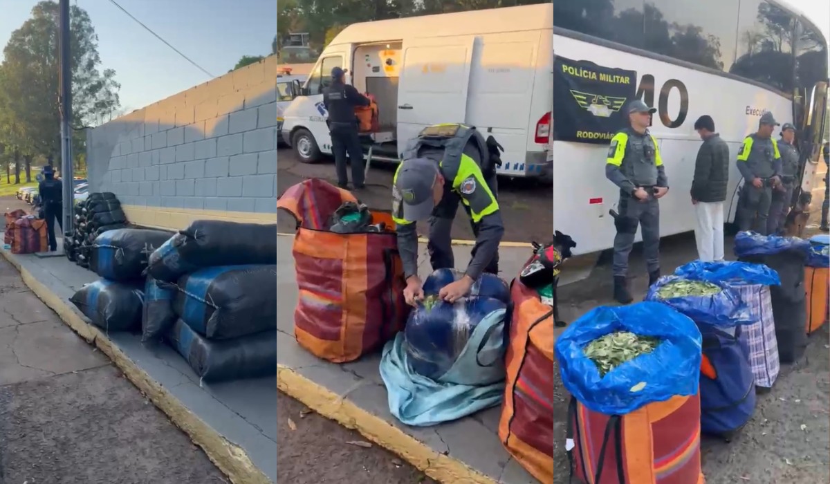 Operação na Raposo Tavares apreende mais de 322 kg de drogas e mercadorias sem nota fiscal
