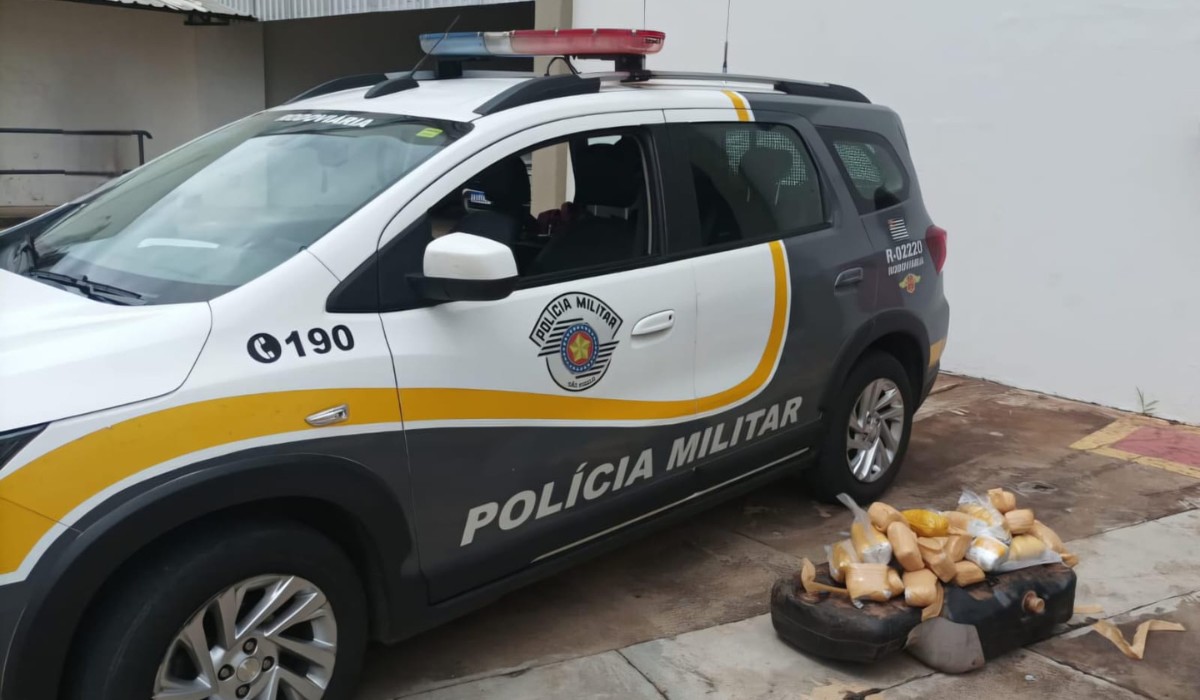 Operação apreende 13,58 kg de drogas e produtos estrangeiros em Presidente Epitácio