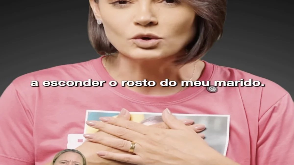 Após TRE-DF suspender propaganda, Michelle Bolsonaro publica vídeo com rosto de Jair Bolsonaro coberto