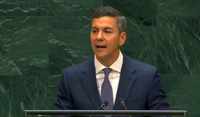 Na ONU, presidente do Paraguai defende reintegração da Venezuela ao Mercosul