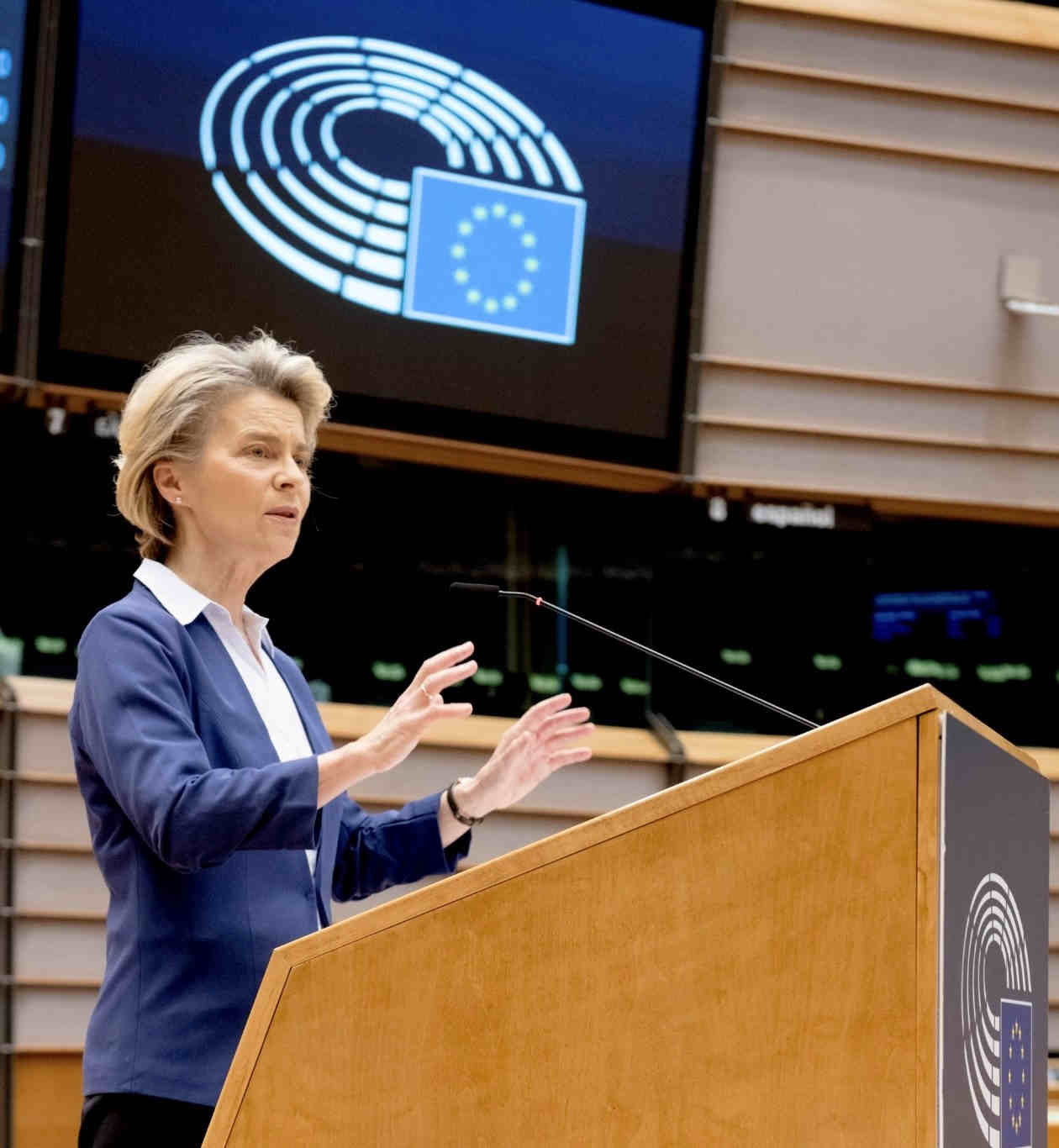 Von der Leyen propõe Conselho de Segurança Europeu com participação de países externos