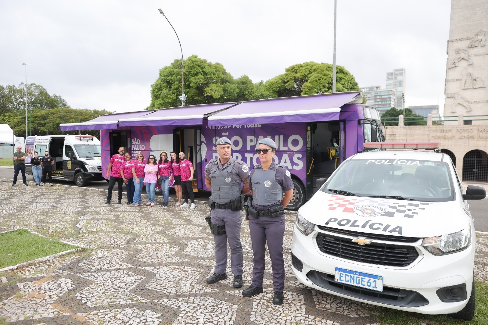 Carreta do SP Por Todas oferece atendimento a mulheres vítimas de violência em Adamantina