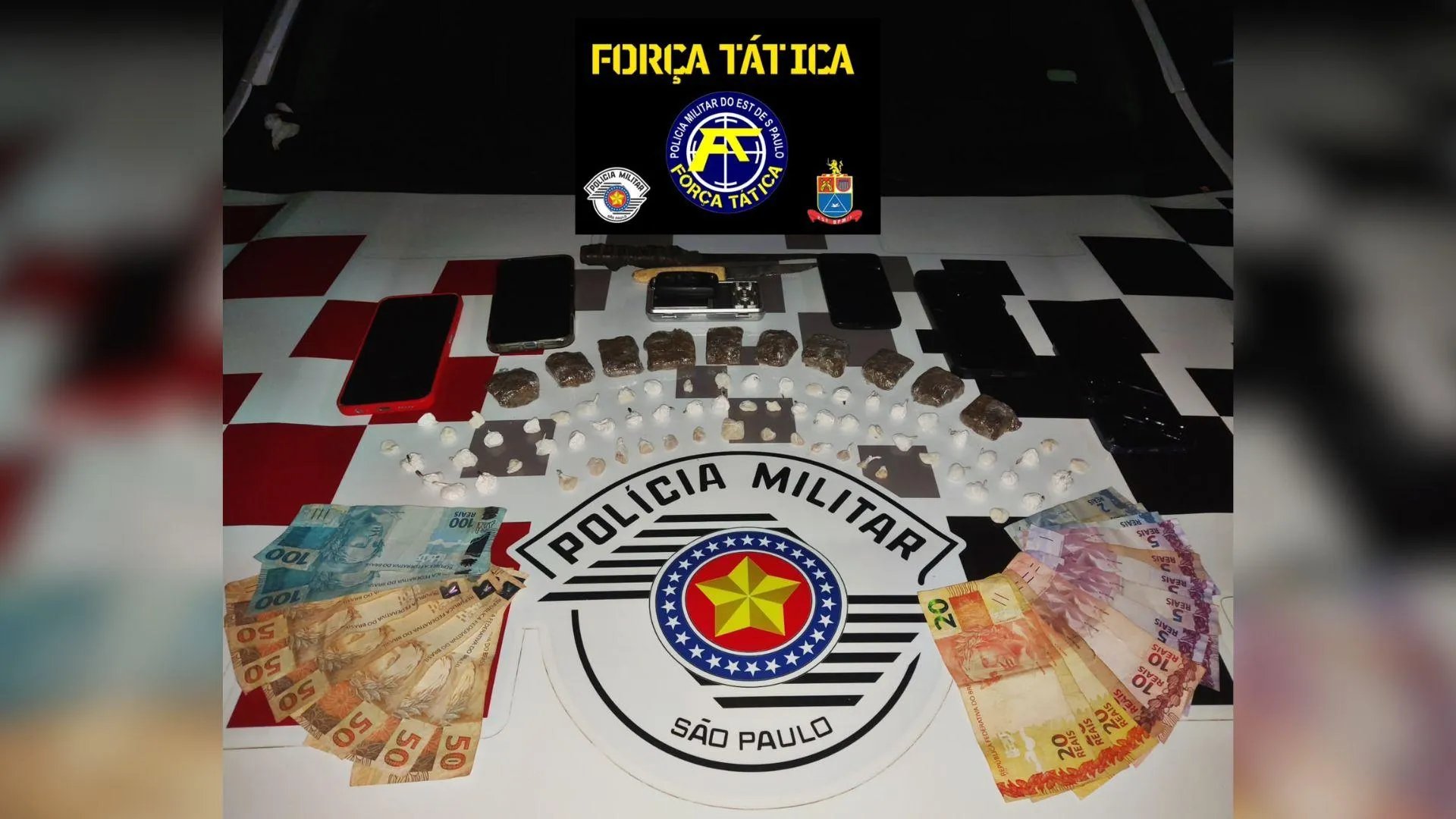 Três homens são presos por tráfico de drogas em Panorama (SP)