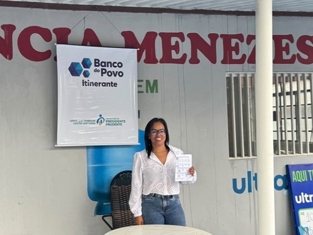 Sedepp inicia Banco do Povo Itinerante nos Distritos de Prudente; Eneida nesta quarta (14)
