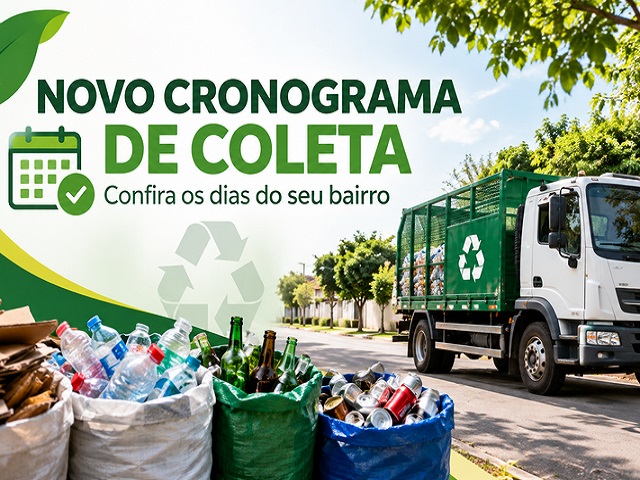 Cooperlix divulga novo cronograma de coleta seletiva em Prudente