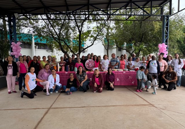 Campanha Outubro Rosa é encerrada com ação na UBS Vila Real