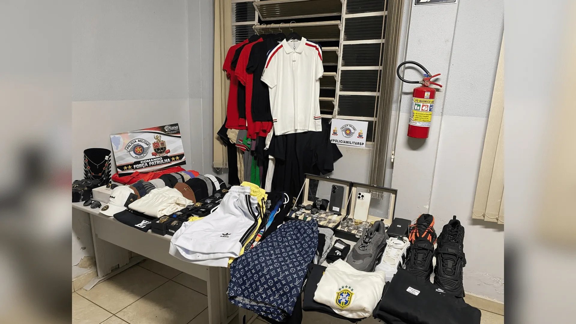 Dupla é presa em flagrante após arrombar loja e furtar R$ 40 mil em Presidente Prudente