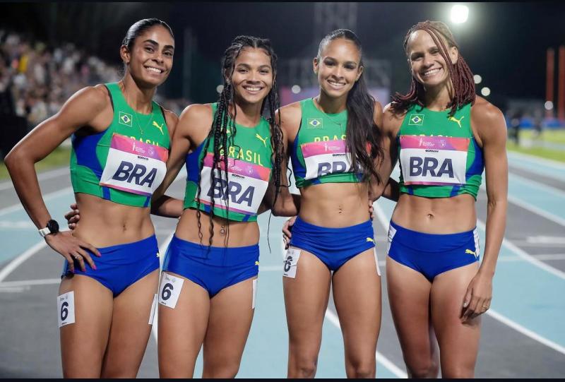 Atleta de Presidente Prudente leva prata no Sul-Americano de Atletismo com o 4×400 m