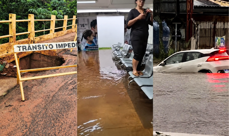 Temporal com até 120 mm em uma hora causa estragos em Paulicéia e outros quatro municípios