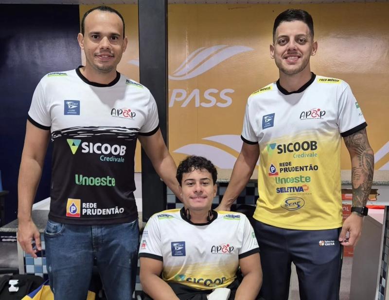 Paratletas e treinador de Presidente Prudente são convocados para a Seleção Brasileira de paratriathlon