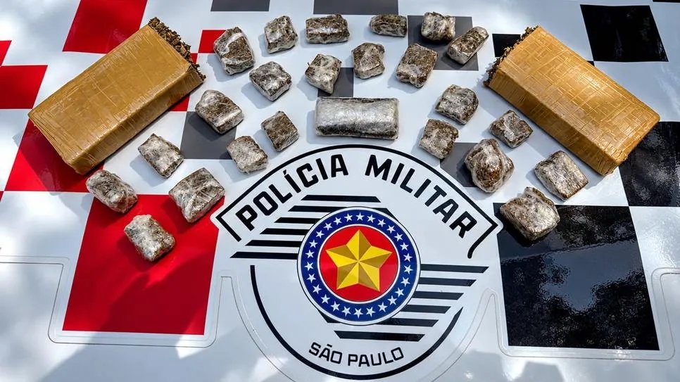Homem é preso em Panorama com 1,807 kg de drogas após tentar fugir de abordagem