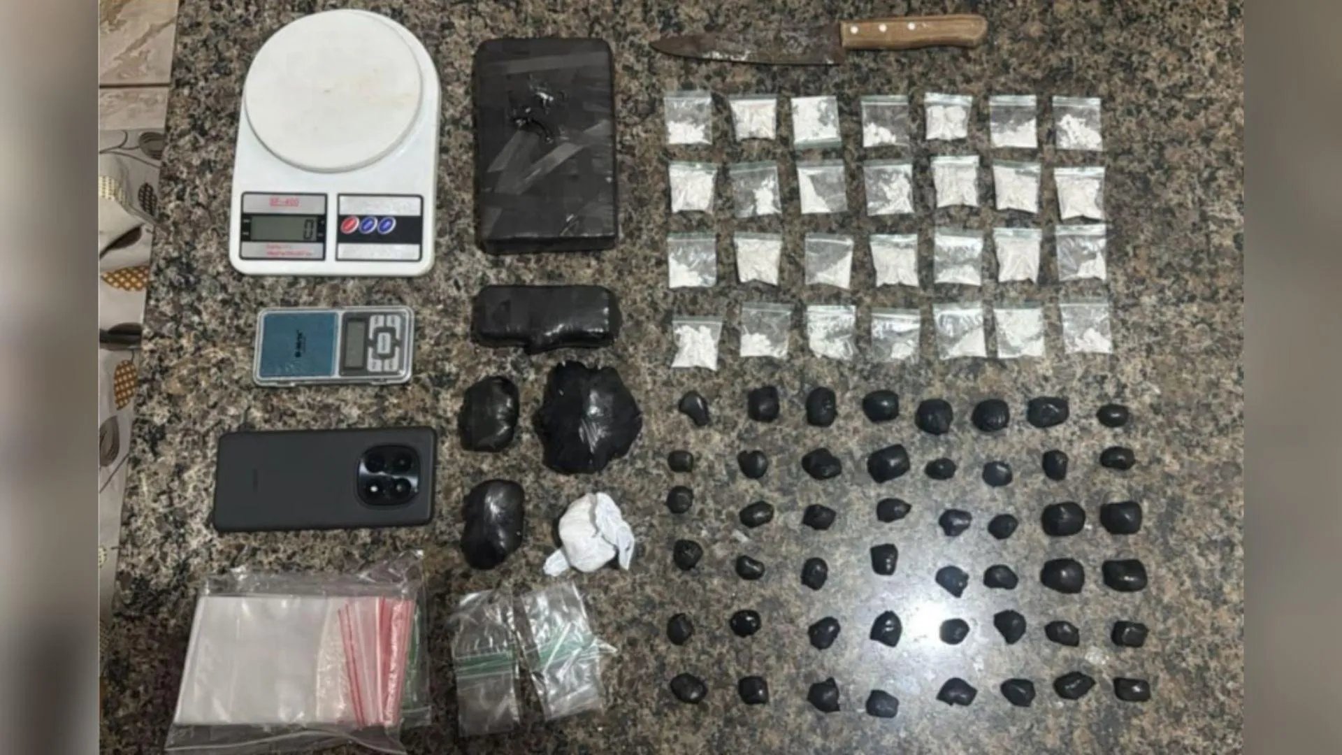 Homem é preso com cocaína após tentar despistar PM em Presidente Epitácio