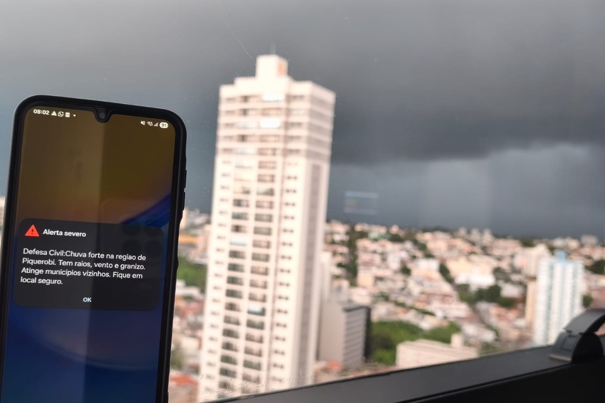 Defesa Civil de SP alerta para chuvas em cidades de Bauru, Prudente e Itapetininga