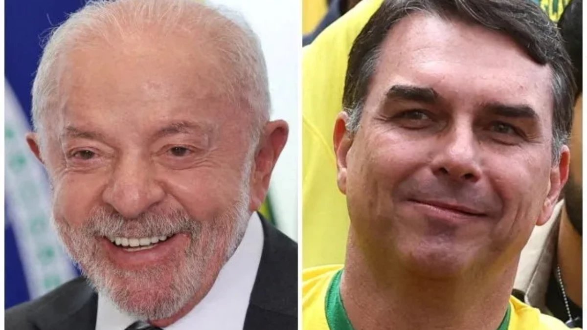PoderData aponta empate entre Flávio Bolsonaro e Lula no 2º turno, com 46% cada