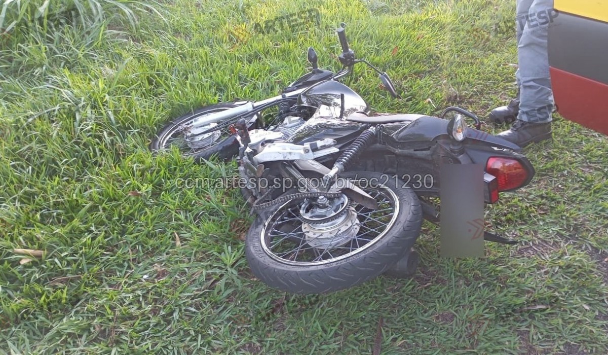 Dois acidentes em rodovias da região: motociclista morre em Flórida Paulista e pessoa fica ferida em Indiana