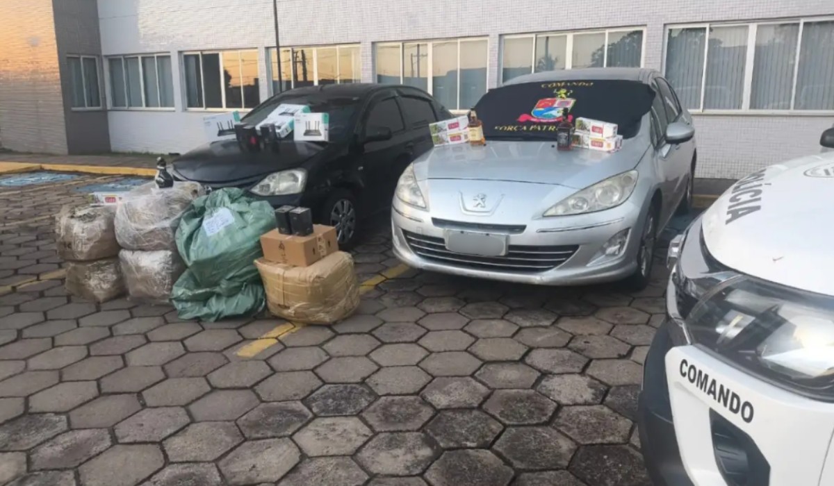 Polícia apreende perfumes, brinquedos e 450 mil cigarros sem nota fiscal no interior de SP