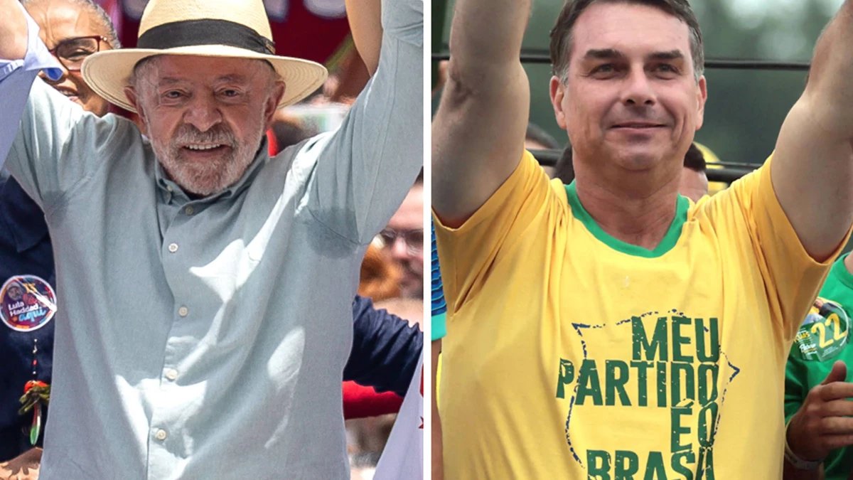 Com 99,87% das urnas apuradas, Lula tem 45,12% e Flávio Bolsonaro 47,06%; segundo turno é no dia 25