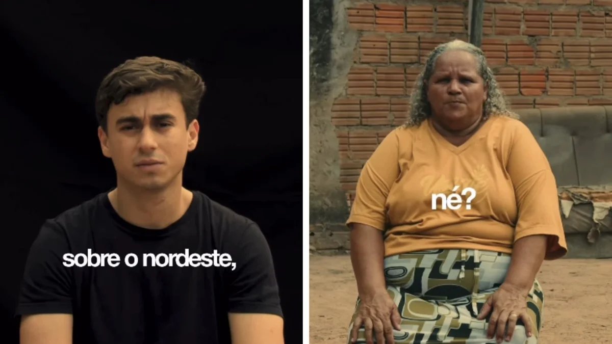 Vídeo de Nikolas Ferreira com nordestinos passa de 150 milhões de views mesmo sem áudio
